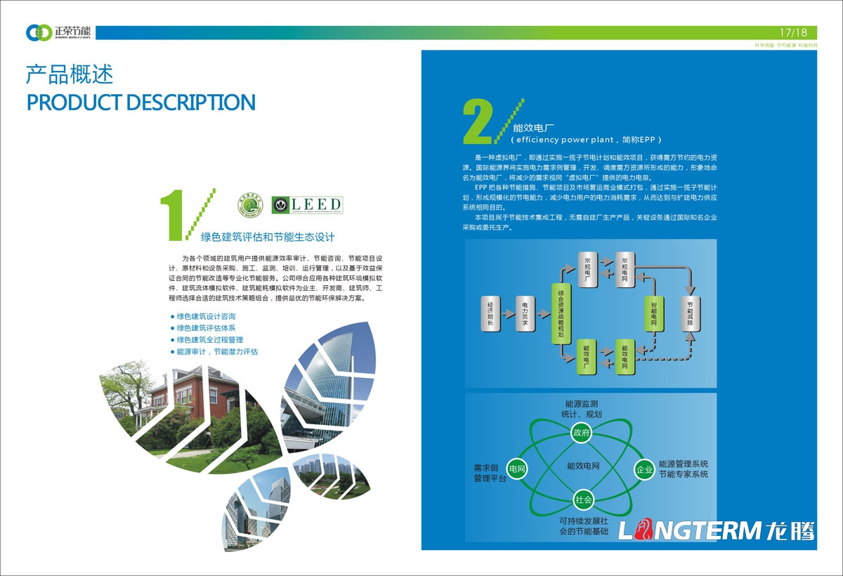 四川正荣节能投资有限公司形象宣传画册设计|低碳减排都会节能环；∏褰嘈履茉垂ひ导判嵘杓